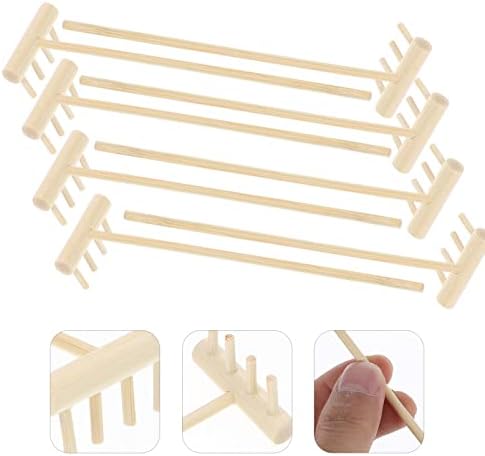 COHEALI 8 Pièces Mini Râteau De Jardin Zen Sable De Outils De Jardin Zen Sable Lissage Râteau Poussoir Accessoires De Jardin Zen - Image 7
