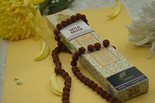 SVATV Herbal & Ancient Method Musc Bâton d'encens avec Lot de 2 encens pour la méditation, Le Yoga, Le Spirituel, Le Nettoyage énergétique de l'aromathérapie - 15 gx 2 encens | 30g - Image 6