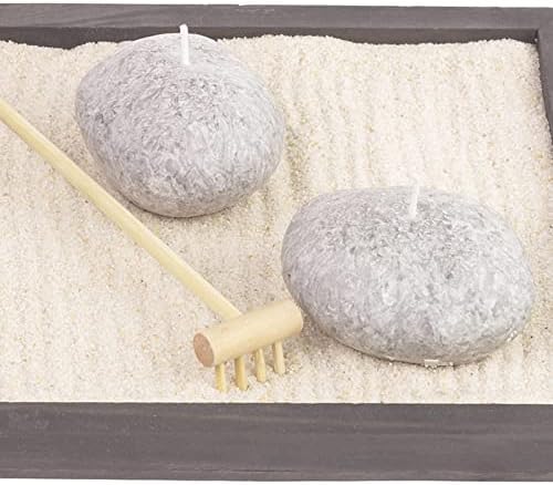 COHEALI 8 Pièces Mini Râteau De Jardin Zen Sable De Outils De Jardin Zen Sable Lissage Râteau Poussoir Accessoires De Jardin Zen - Image 5