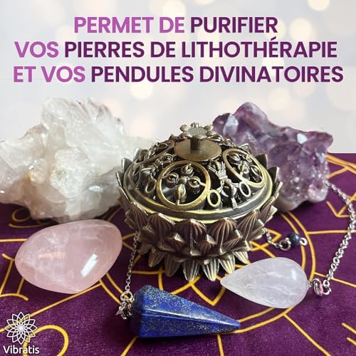 Coffret Encens Oliban Naturel – 100g d'Encens Boswellia Serrata, Encensoir et Pince en Acier Inoxydable – Idéal pour la Purification & Méditation (Encens Oliban 100g) - Image 4