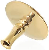 NKlaus 1x Porte-Bougie Laiton doré Lustre Bougies rituelles Fines en Cire d'abeille jusqu'à Ø6,7mm Lustre Mariage 6731 - Image 3