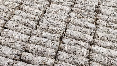 Salvia Blanca - Sauge Blanche Purification de Californie 10cm/25g | Encens Protection Naturelle | Bâton Sauge pour Purification Maison | Durable, 3 Bâtons Palo Santo + 2 Bâtonnets, Bois, Palo Santo - Image 9