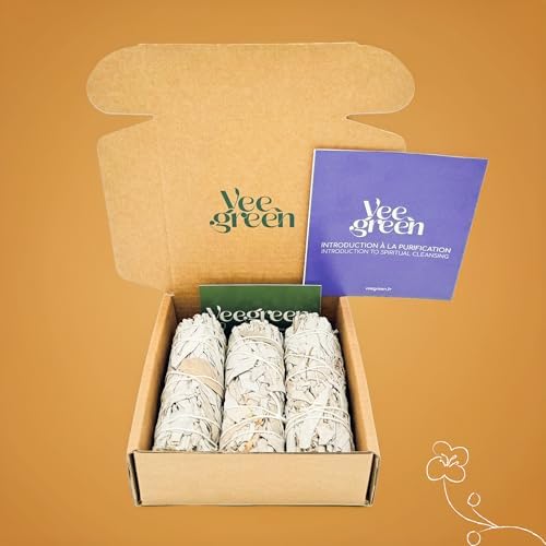 Sauges Blanches Purification à Bruler│Coffret Sauge Blanche Salvia apana Amérindienne│encens naturel Méditation│ Bougie et Bois de Ritual - Image 2