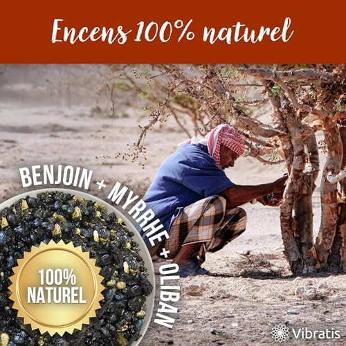 Encens pontifical en grain 50g Qualité A ++ | ENCENSE PUISSANT POUR PURIFICATION ET PROTECTION, ÉLÈVE LE NIVEAU VIBLAIRE, Aide à se connecter à sa partie divine | Enceller - Image 2