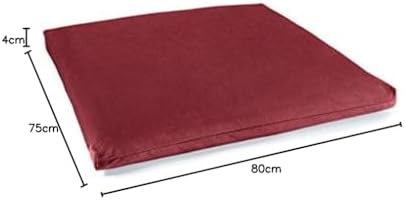 Lotuscrafts Tapis de méditation Zabuton Deluxe - Extra épais - Coussin de méditation pour Une méditation étendue - Housse Lavable 100% Coton - Certifié GOTS - Image 4