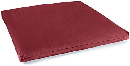 Lotuscrafts Tapis de méditation Zabuton Deluxe - Extra épais - Coussin de méditation pour Une méditation étendue - Housse Lavable 100% Coton - Certifié GOTS