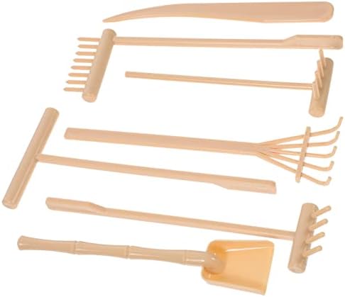 POPETPOP 5 Ensembles Râteau à Sable Kit de Râteau de Jardin Zen Outil de Jardin Zen Décor Méditation Accessoires Outils de Jardinage Zen Râteau de Jardin de Sable Zen Râteaux de Jardin Zen - Image 3