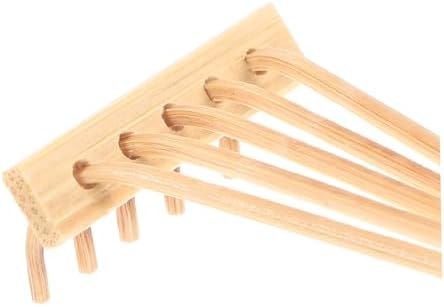 POPETPOP 1 Jeu Ensemble d'outils Zen Ornements de Jardin Shinto kit Jardin Zen Jardin Zen Cercueil Méditation Accessoires Décoration Jardin Zen Outil de râteau Artisanat de râteau en Bois - Image 3