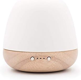 PRANAROM - Diffuseur CERA Huiles Essentielles Ultrasoniques - Bois Céramique - Diffusion Atmosphérique - Lumière d'ambiance – Idéal Relaxation Méditation - Réservoir 180ml - Image 6