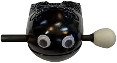 Bois bouddhiste zen - Petit oeil Fotang Poisson en bois Zen | Tambour à bloc bouddhiste zen - percussion pour outils méditation, musique folklorique Accueil Zen