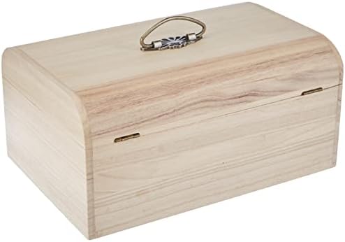 Rayher Rayher Coffret en Bois avec des Ornements Antiques, 29,5 x 20,5 x 14cm, beige - Image 2
