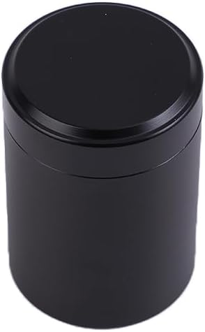 OVADA Boîte en métal Pour épices, Pilules et Herbes | Anti-odeurs et imperméables | Métal Aluminium | Boîte de Transport Premium | Boîte à tubes de haute qualité pour le stockage (Noir, 65x45 mm) - Image 4