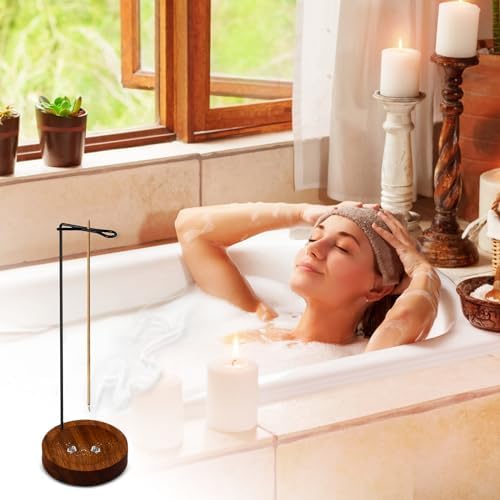 1 PCS Porte-encens Porte-encens Porte-encens Rond en Bois, Porte-Encens Porte-Encens en Bois pour Les Pauses de Travail Les Séances de Méditation ou Les Routines du Coucher - Image 6