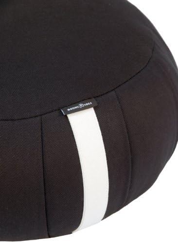 Zafu Zen, coussin de méditation zen classique de style japonais, rembourrage léger et ferme en kapok – Fabriqué en Allemagne - Image 2