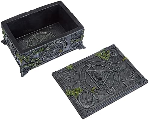 Nemesis Now Wiccan Pentagram Boîte à tarot Noir 11 cm - Image 2
