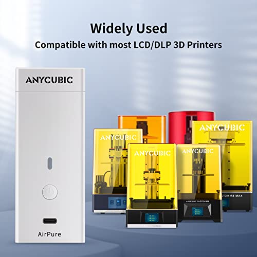Anycubic Imprimations 3d Mini Purificateur d'Air Lot de 2 Ultra Silencieux et Léger Avec Filtre à Charbon Actif Haute densété pour photon mono, M3, Mars, etc. - Image 2