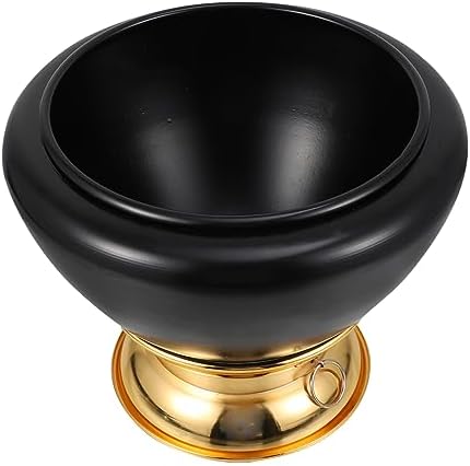 Mikinona 1 Pc bol à musique bouddha en cuivre bols de chakra fourniture de yoga accessoires de méditation zen relaxation outil multifonction bol chantant du tibet Ornement de bureau le fer