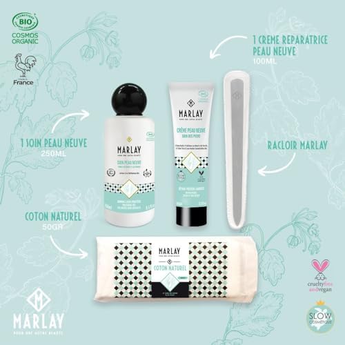 Marlay Cosmetics - Coffret Rituel Soin Peau Neuve - Lotion & Crème Pieds Secs et Abimés - Chélidoine Bio - 99% Origine Naturelle - Soigne Callosités, Cuticules, Cors & Crevasses - Fabriqué en France - Image 2