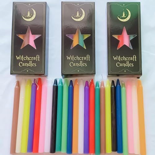 Ensemble de sorcières pour débutants, kit de Sorts d'de sorcière | Kit Complet de Fournitures de sorcière | Guide Facile à Suivre Fournitures de sorcières pour Les collègues de la Famille et des Amis - Image 8
