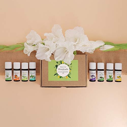 Coffret 8 x 10 ml Huiles Essentielles BIO distillées en FRANCE + Guide d'Aromathérapie PDF | HEBBD, HECT | Kit pour Cuisine, Diffuseur | Bienfaits Respiratoires, Encombrement, Digestion | Mearome - Image 2