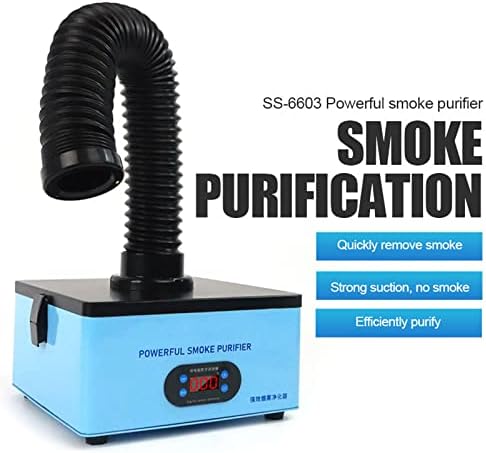150W purificateur de fumée Puissant Instrument à Fumer absorbeur de fumée Filtre de Purification extracteur de fumée Filtre à Air - Image 2