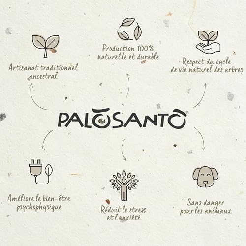 PALOSANTO - Palo Santo Batons Populaire Ayabaca - 8 Batons - Qualité Supérieure du Pérou - Encens Naturel Idéal Purification, Protection Maison - Bois Naturel 100% Bursera Graveolens - Image 8