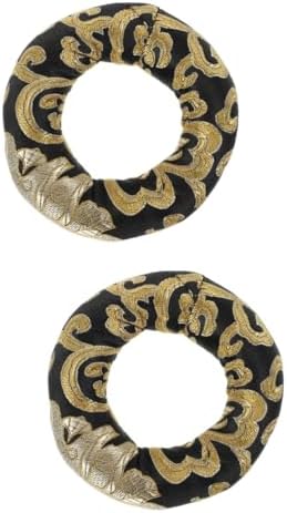 Lot de 2 coussins de bol chantant spirituel - Coussin de pour bol chantant tibétain - Coussin de bol chantant tibétain - Coussin de bol chantant tibétain - En coton