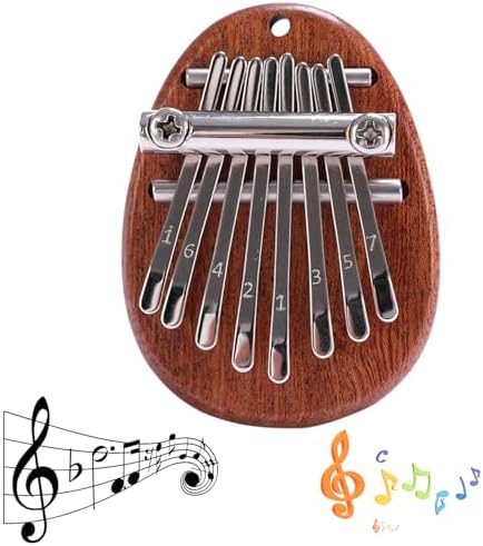 Mini Kalimba, 8 Touches Kalimba, Kalimba Instrument de Musique Enfant et Adulte, Kalimba 8 Clés Pouce Piano pour Les Enfants, Les Débutants et Les Mélomanes Instrument de Musique Exquis