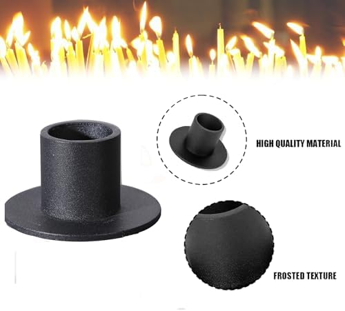 4 pcs bougeères noirs, bouge - Image 3