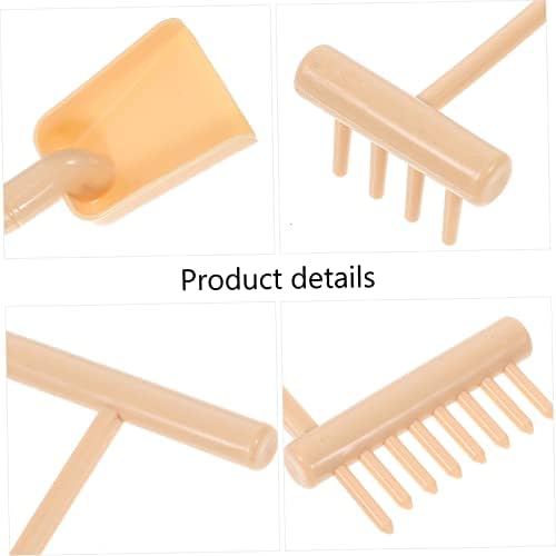 POPETPOP 5 Ensembles Râteau à Sable Kit de Râteau de Jardin Zen Outil de Jardin Zen Décor Méditation Accessoires Outils de Jardinage Zen Râteau de Jardin de Sable Zen Râteaux de Jardin Zen - Image 9