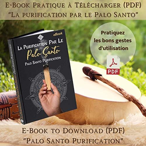 Palo Santo 100 GR et Ebook Pratique (PDF) – Baton d'Encens Bois Sacré à Brûler pour Purification des Énergies Négatives et Esprits – Palo Santo Veritable (100 GR) - Image 5