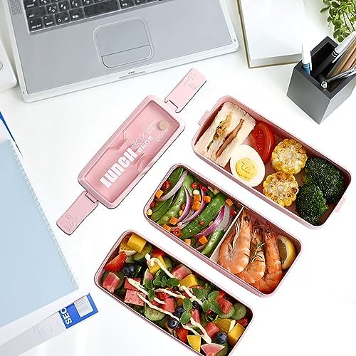 Drerio Lunch Box Bento - Boîte à Lunch 3 ÉTAGE BOX LANCE - Image 8