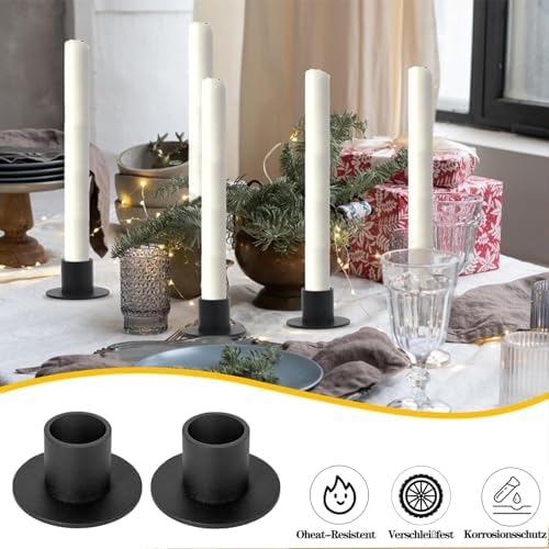 4 pcs bougeères noirs, bouge - Image 5