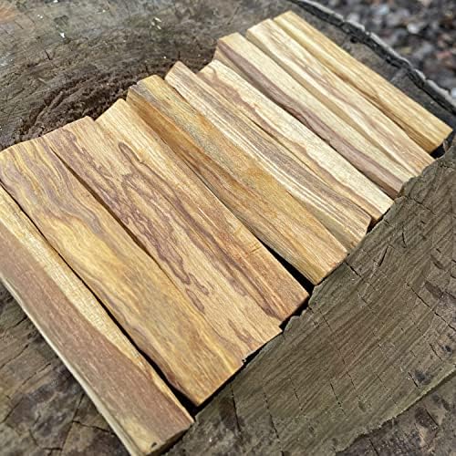 400gr Encens naturl Bois sacré batons premium palo santo purification a bruler pUissant et protection spirituiti (Environ 40 bâtonnets) sac auto-scellant méditation et yoga esotérisme objet - Image 4