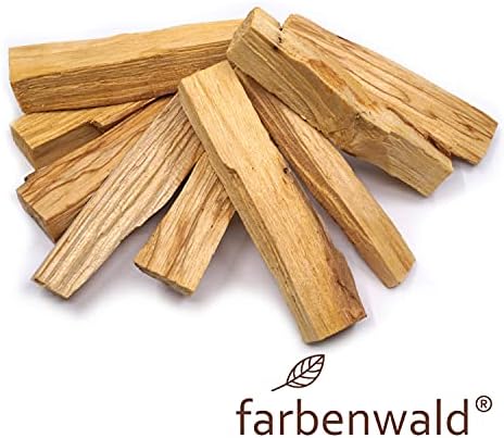 Farbenwald Palo Santo, 100 g, bâtons Fins, à brûler, Issu de l'Arbre bursera graveolens du Pérou, encens - Image 4