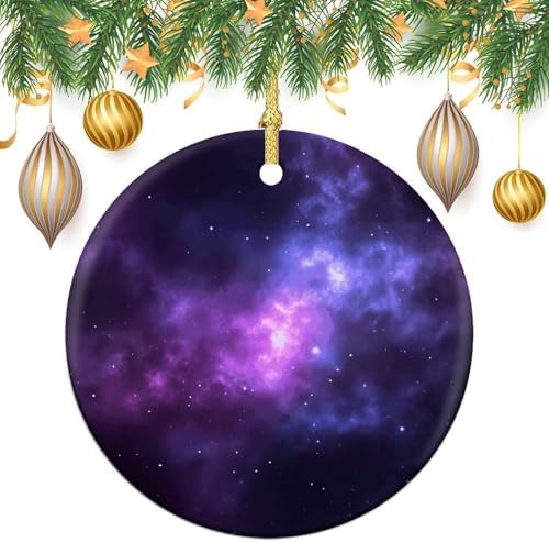 Cercle de Noël, Galaxie Magique Violette, Décorations d'Anversaire, Décorations de Salon, Décorations Murales - Image 3