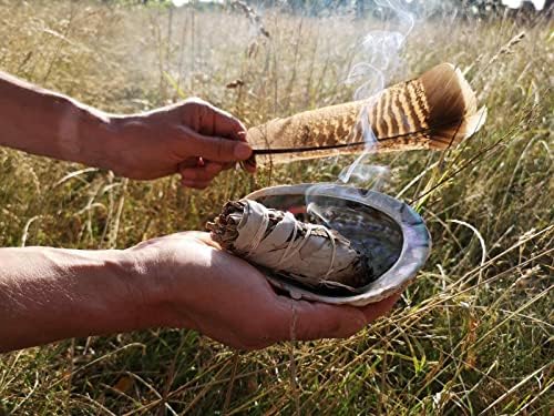 Batonnets de Sauge Blanche par Esprit indigène - Batons / Empaqueter / Ballot / Encens White Sage 2 x Small Smudge 4-4.5 '' (10-12cm ~ 30-35gr.) | CET emballage est 100% biodégradable (5) (2) - Image 7