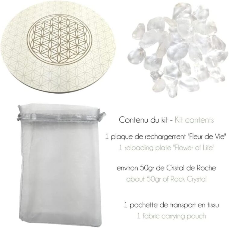 Coco Papaya Kit de Purification et Rechargement des Pierres de Lithothérapie - Image 2