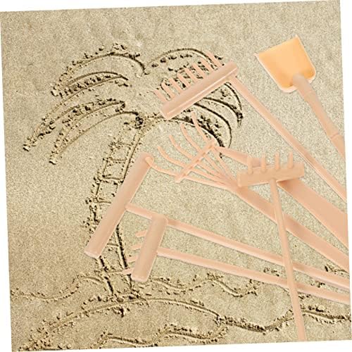 Yardwe 4 Ensembles Râteau à Sable Décor Outil de Jardin Zen Pour la Meditation Accessoires Râteau de Jardin Zen Outils de Jardin Zen Outil de Jardin de Sable Zen Plastique - Image 3