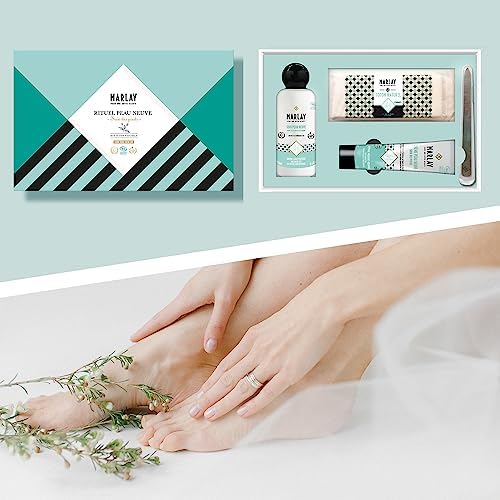 Marlay Cosmetics - Coffret Rituel Soin Peau Neuve - Lotion & Crème Pieds Secs et Abimés - Chélidoine Bio - 99% Origine Naturelle - Soigne Callosités, Cuticules, Cors & Crevasses - Fabriqué en France - Image 6