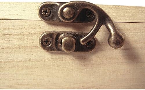 Rayher 6241500 Boite à Thé en Bois à 12 Compartiments - Boite de Rangement pour Vos Condiments, Sachets de Thé, épices, café en dosettes - Boite à Bois à Décorer Idéale pour Toute Décoration Créative - Image 2