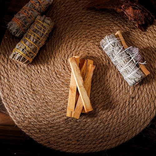 Ungtyb Bâtons d'encens naturels, bâtons d'encens spirituel pour purification de la maison | Bâton d'encens en bois pour la relaxation, la purification de la maison, la méditation, le nettoyage - Image 3