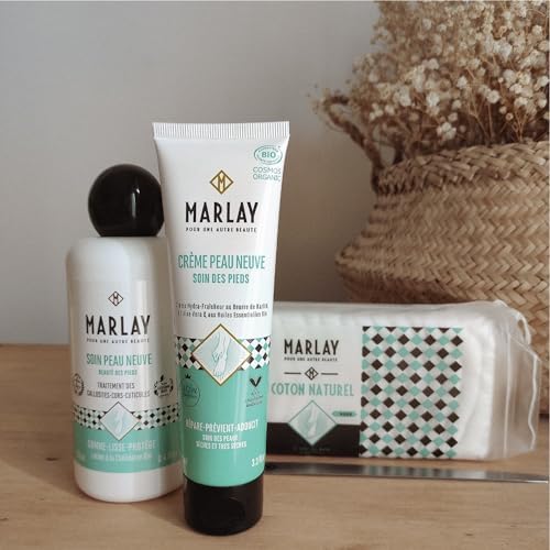 Marlay Cosmetics - Coffret Rituel Soin Peau Neuve - Lotion & Crème Pieds Secs et Abimés - Chélidoine Bio - 99% Origine Naturelle - Soigne Callosités, Cuticules, Cors & Crevasses - Fabriqué en France - Image 7