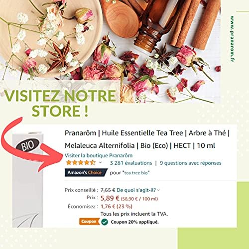 Pranarôm Sommeil Mélange Huiles Essentielles pour diffuser Senteurs apaisantes Camomille et Mandarine Bio (Eco) 30 ml (LOT DE 2) - Image 2