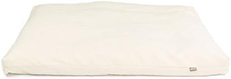 Bodhi Zabuton Tapis de Méditation | SÉRIE ECO | Tapis de Yoga CLASSIQUE AVEC HOUSSE AMOVIBLE EN 100% COTON BIO | Tapis de Méditation AVEC Fermeture Éclair | 80 x 80 x 7 cm