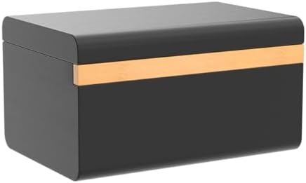 REDINGWE COFFRET DE RANGEMENT EN BAMBOU PRIUM BOîte de Rangement en Bois Coffret Cadeau de Luxe, Boîte de Séparateurs de Rangement AMOVIBLE AVEC SERRUR, AVEC PLATEAU MOBILE - Image 4