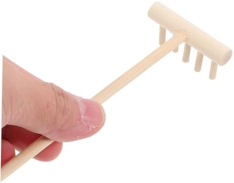 Pamingono 6 Pièces Outils de Bac à Sable Râteau de Jardin de Sable Râteau de Jardin à Méditer Râteau de Dessin De Jardin - Image 3