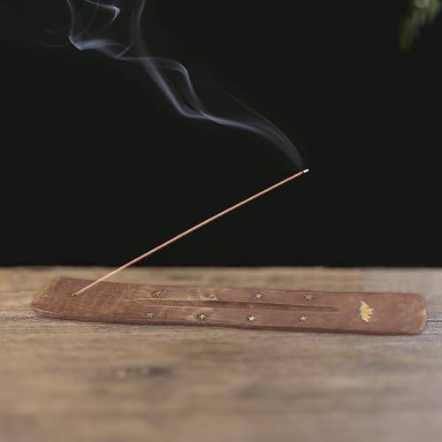 2 Porte-Encens, 1 Porte-Encens, Porte-Encens, Porte-Encens, Porte-Encens en Bois de Santal, Porte-Encens, Porte-Encens en Bois de Santal à motifs - Image 4