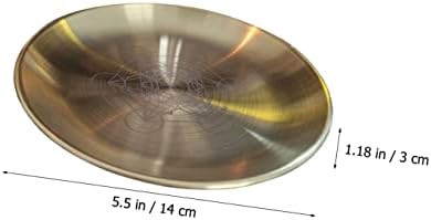 Cabilock 2 Pièces Pentacle Porte-Bougies Piliers Bougeoir Pentagramme Bougeoir Étoile Carillon Fournitures d'Aulle de Sorcellerie Plateau de Bougie Wiccan Trois Phases Bougie de Thé Alliage - Image 8