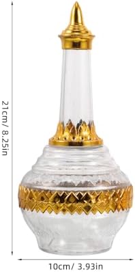Ciieeo Bouteilles d'Eau de Baptême tasse Sainte de Table Bouteilles d'Eau Bénite Religieus Coupé d'Offranche de Table Gobelets Coupe d'Offrande en Verre Coupe Sacrée Transparent un Verre - Image 2